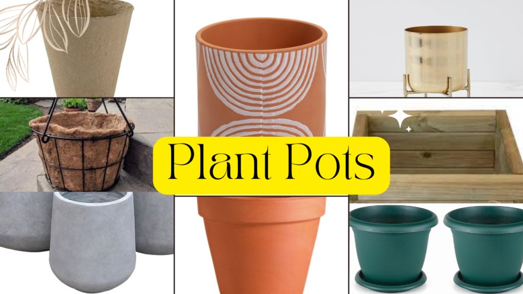 Plant Pots: Name, Materials Type, Pros and Cons