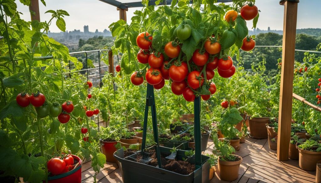 How to grow Tomatoes in Containers, Pots and Grow Bags