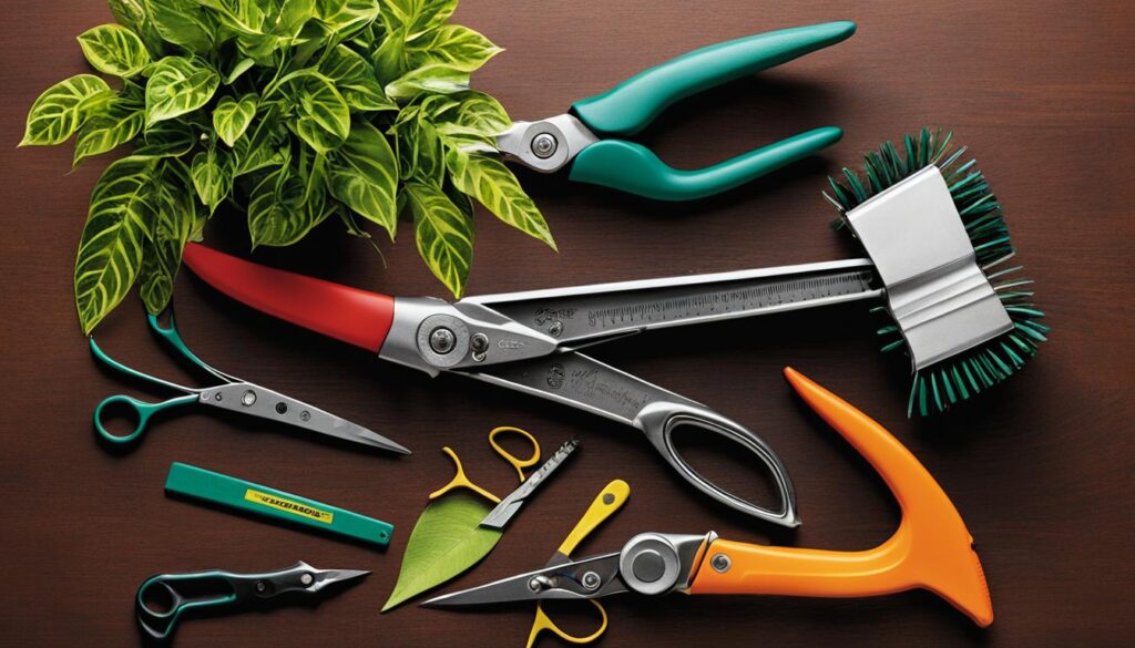 Best tools for pruning houseplants