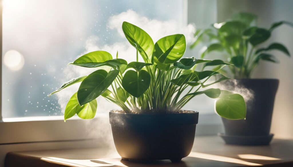 increasing humidity for houseplants