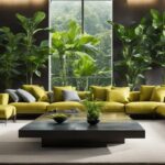 tall indoor plants for living room or office